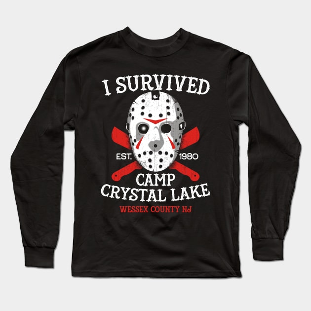 Camp Survivor Long Sleeve T-Shirt by GoodIdeaRyan